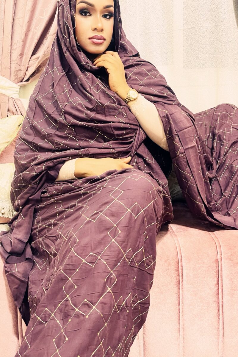 Digital cotton- Robe Melehfa