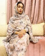 Digital cotton- Robe Melehfa