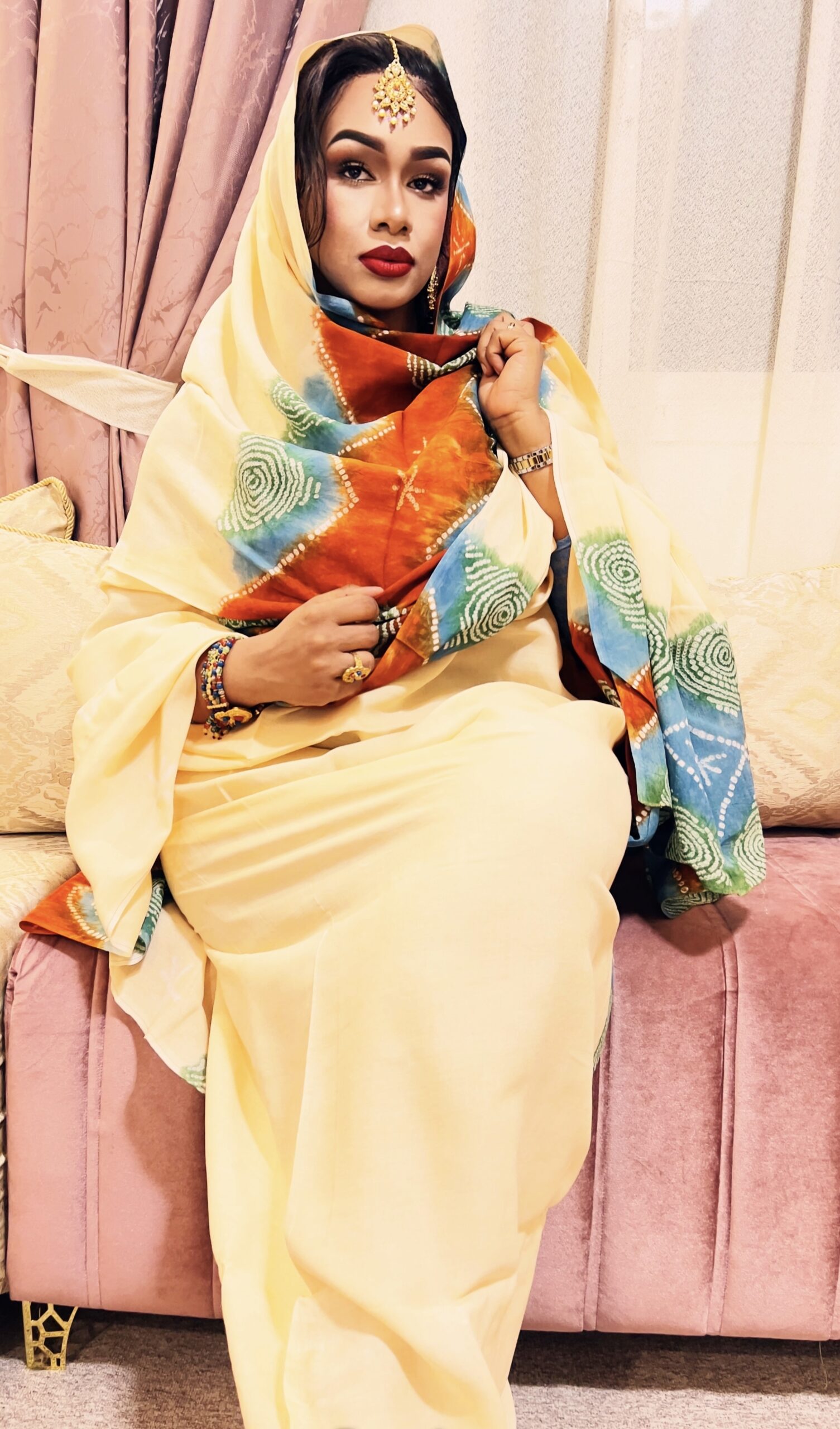 C7D658EE-25F2-44D4-92EC-1C217A92E55C Tessraar- Robe Melehfa – Image 1