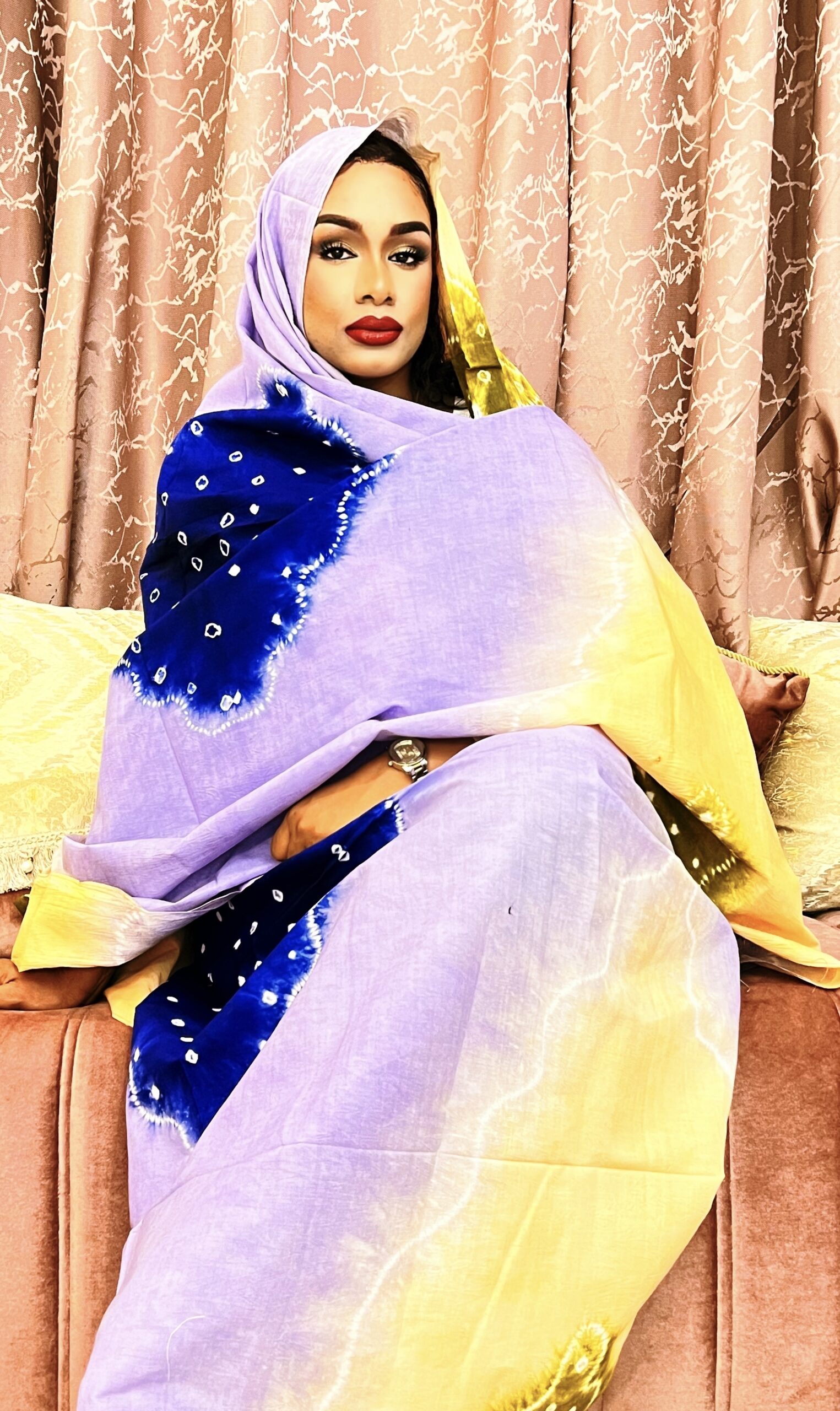 A805800F-8EE9-4802-8F98-C88C7EAF23E2 Sendel-Robe Melehfa – Image 1