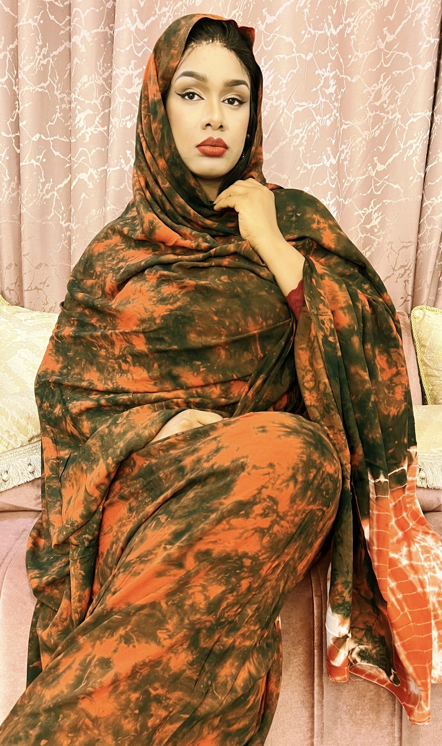 7E5980D3-085B-4599-8BF6-AFA8FD672BD9 INDIGO-Robe Melehfa – Image 1