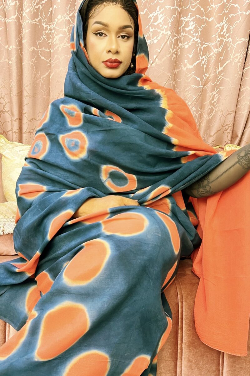 INDIGO-Robe Melehfa