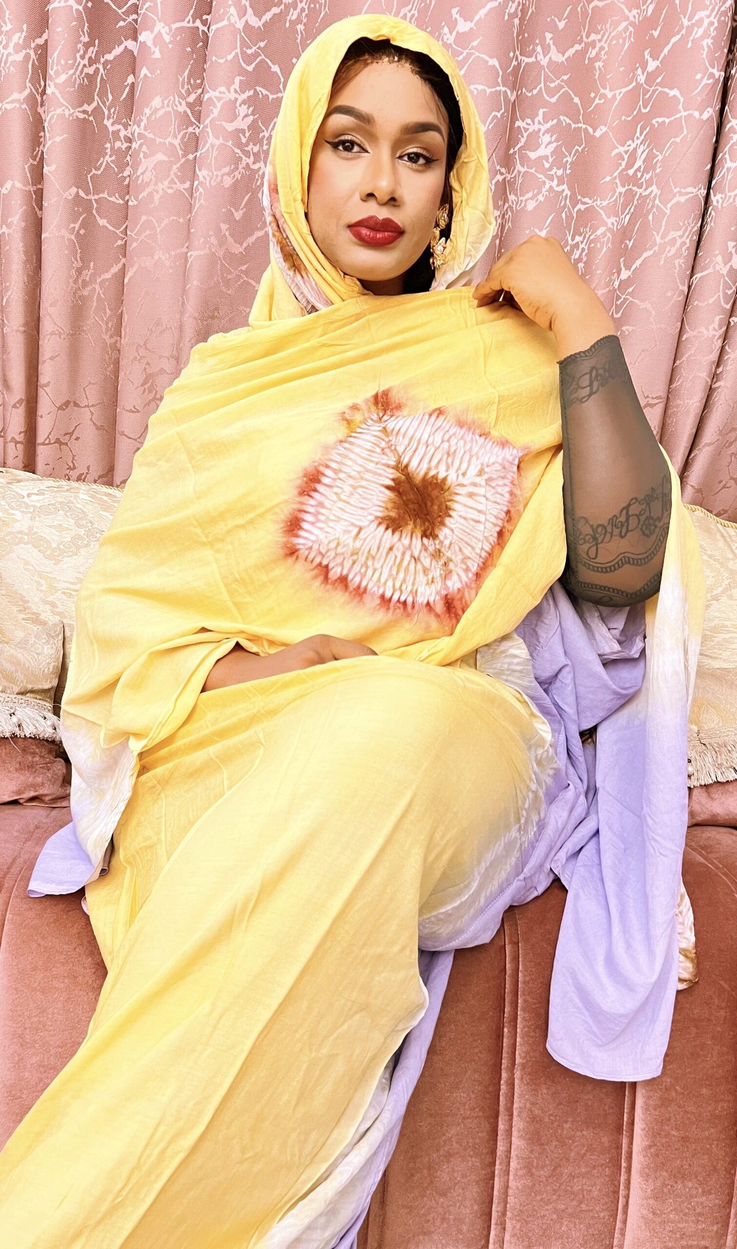 9EE8B7EE-EA57-4913-BD33-D026924CDA01 INDIGO-Robe Melehfa – Image 1