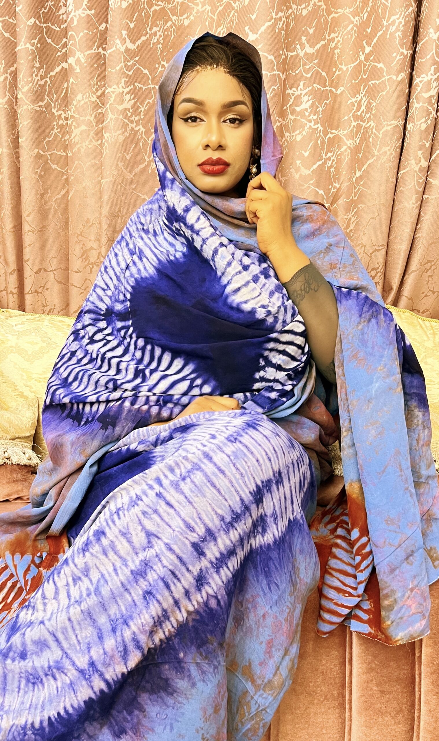 DA690981-2364-428C-A573-514083F83E37 INDIGO-Robe Melehfa – Image 1